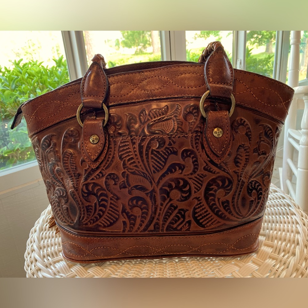 Patricia Nash Tooled Handbag